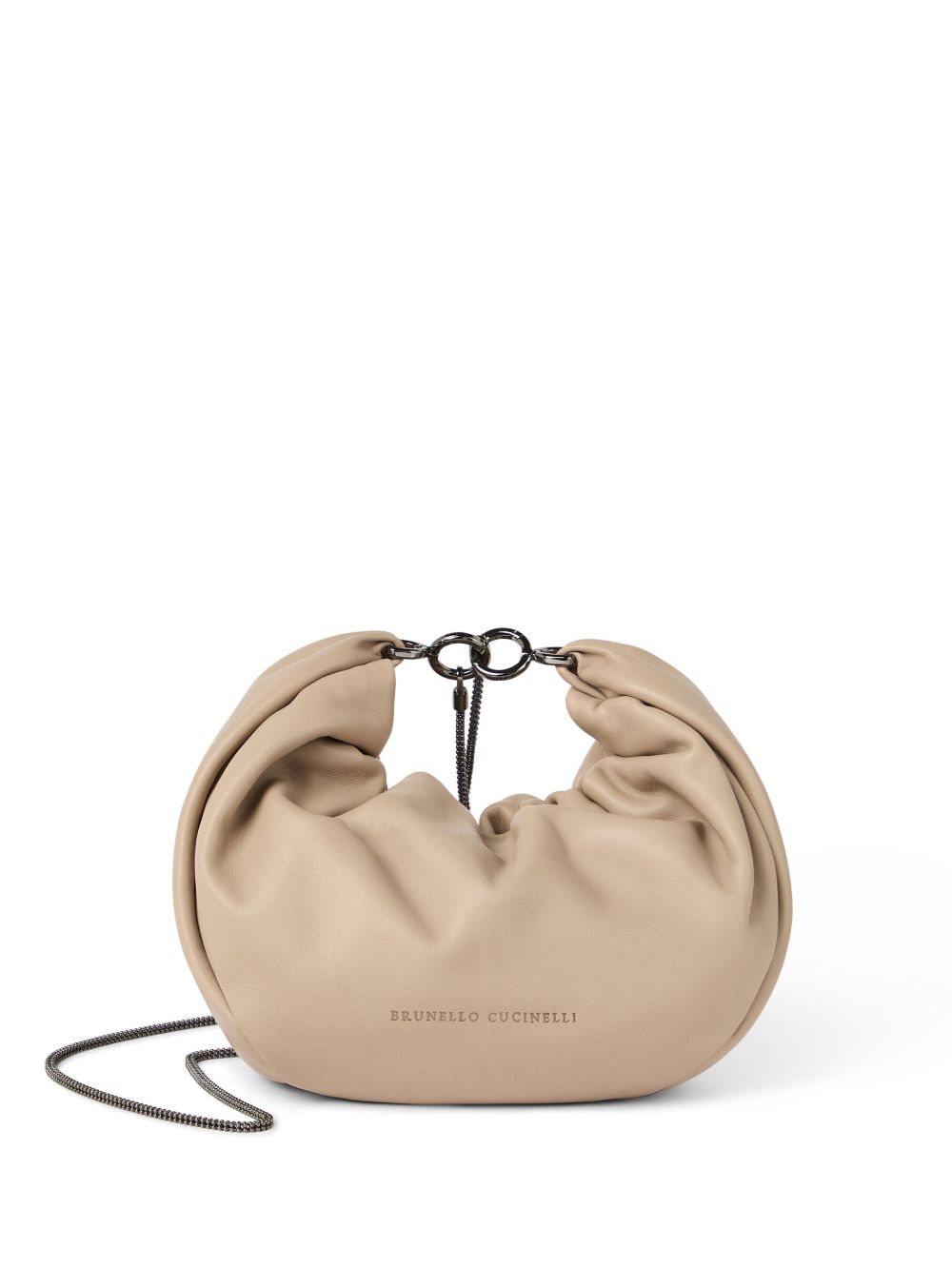 Brunello Cucinelli Monili Shoulder Bag with Chain Brunello Cucinelli