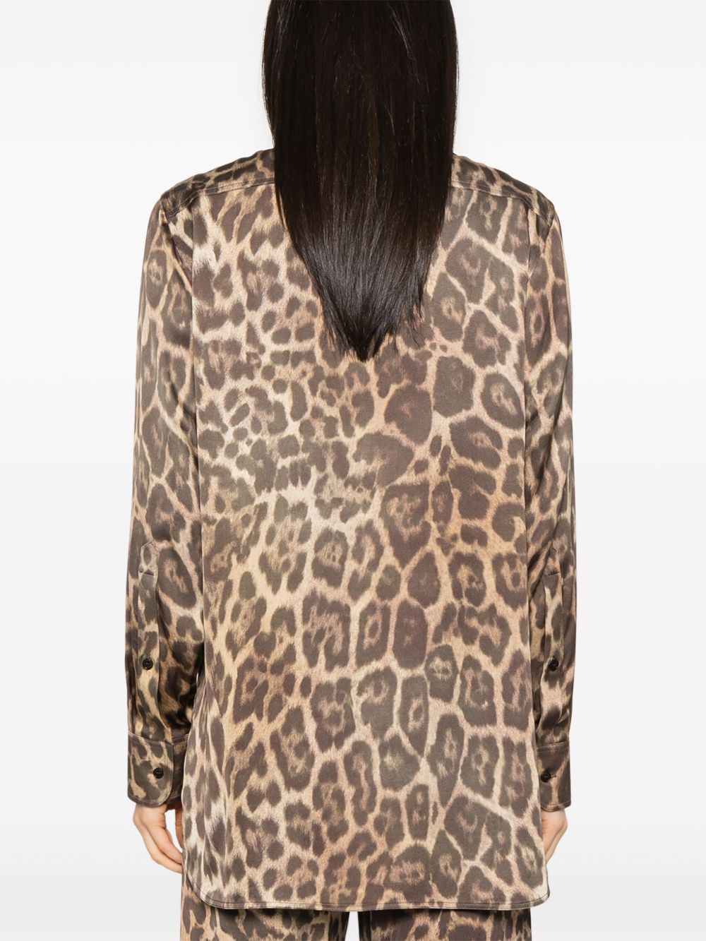 Stella McCartney Leopard Oversized Shirt Stella McCartney