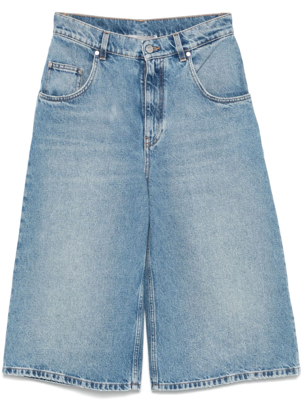 Stella McCartney cotton denim bermuda shorts Stella McCartney