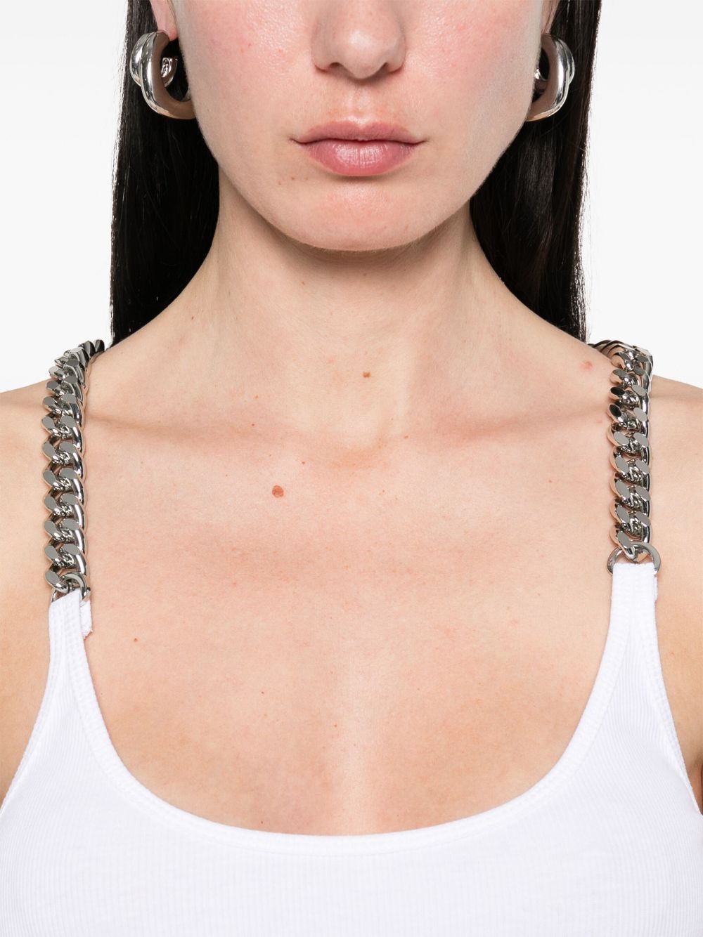 Stella McCartney cotton blend tank top Stella McCartney