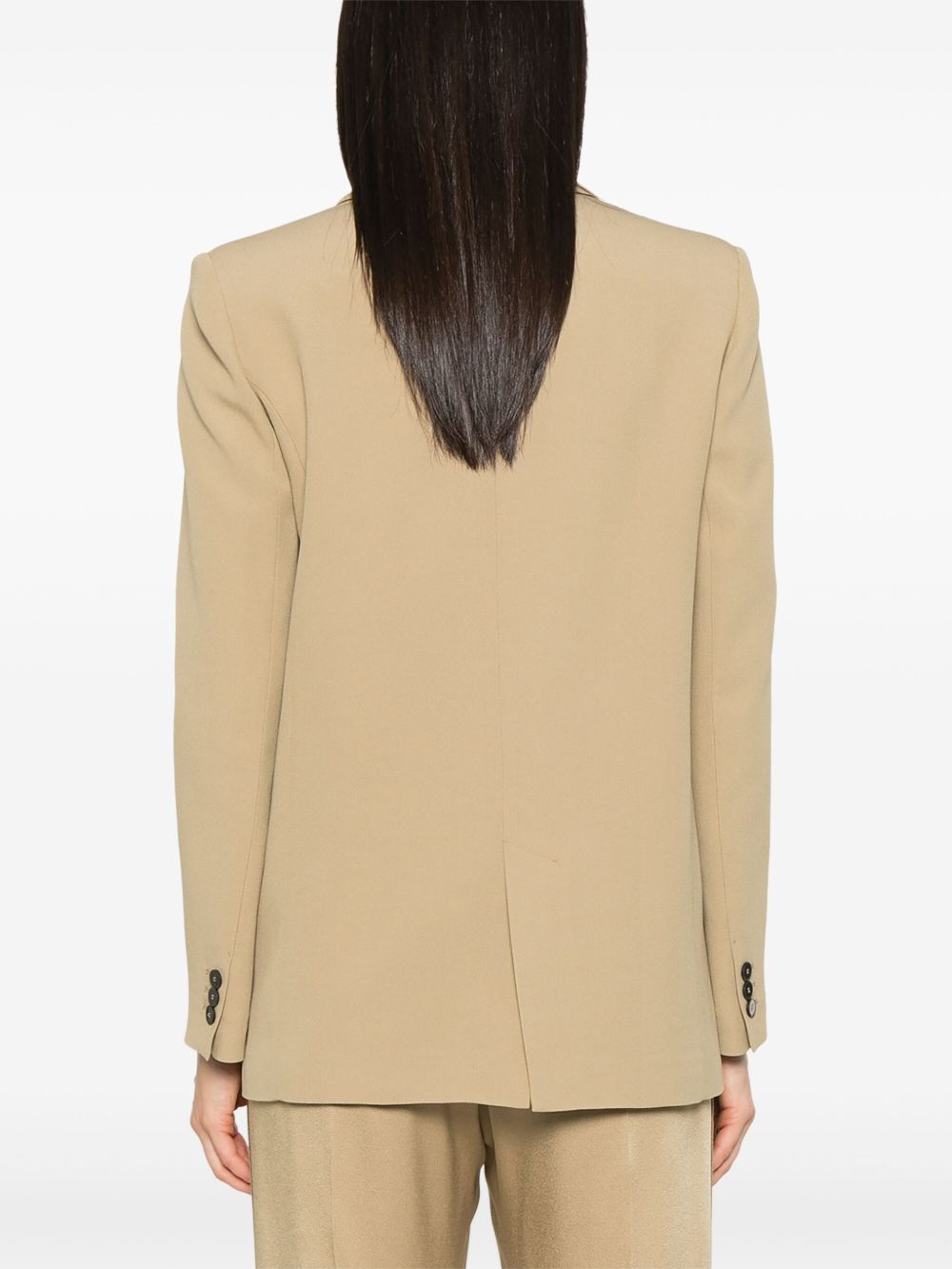 Forte Forte crepe single-breasted blazer Forte Forte