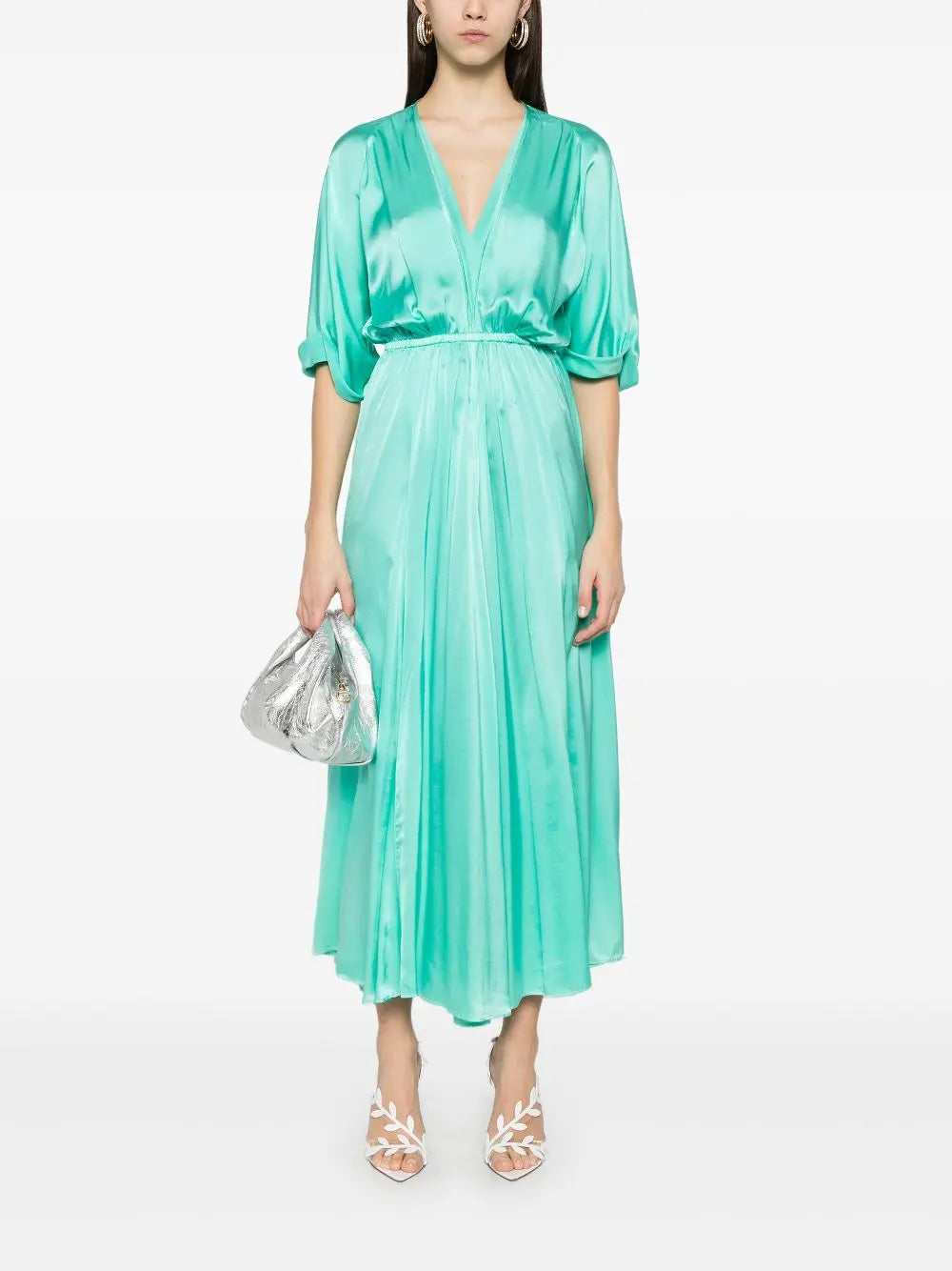 Forte Forte long cut silk dress Forte Forte