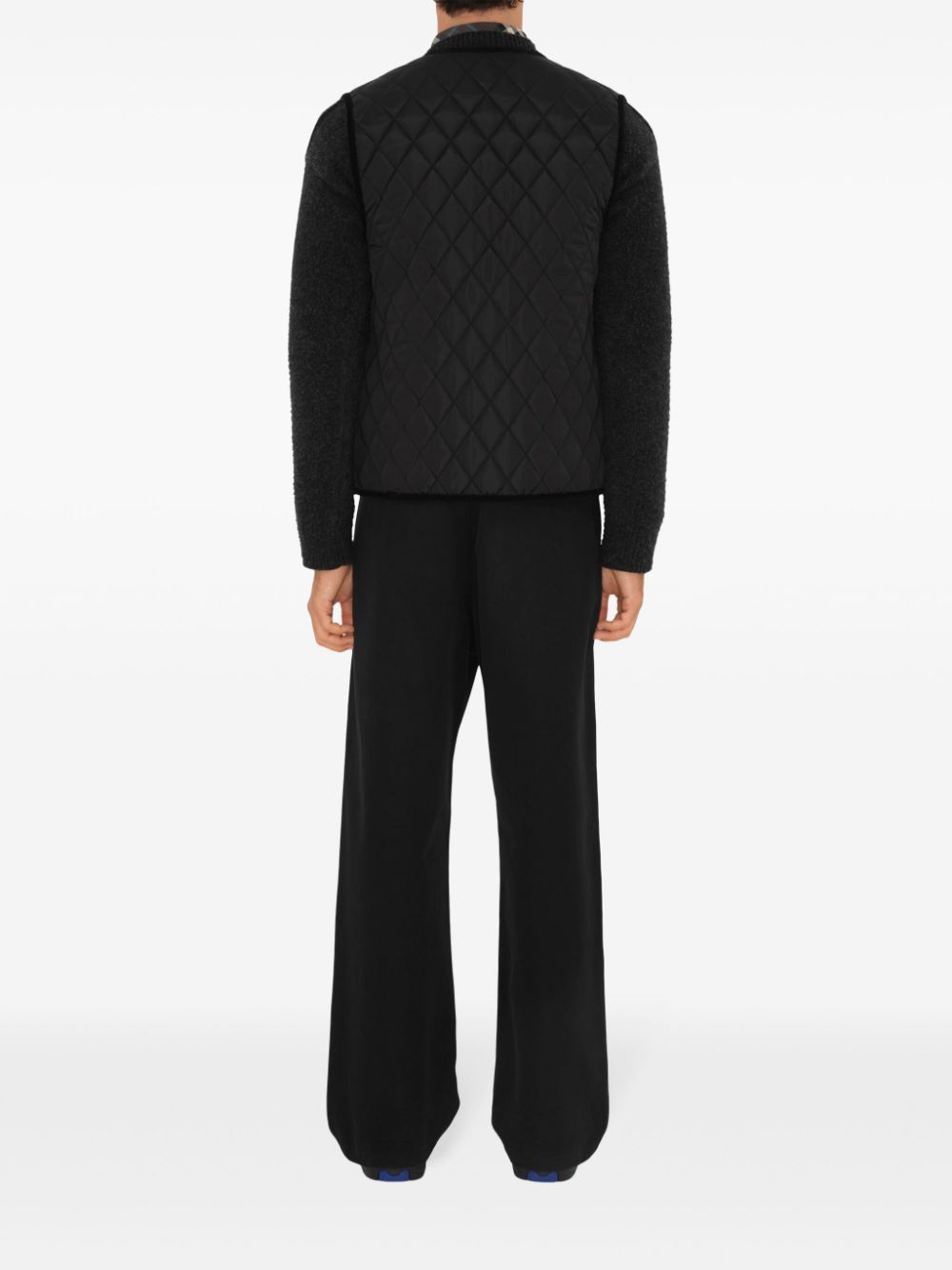 Burberry Nylon quilted sleeveless jacket Burberry