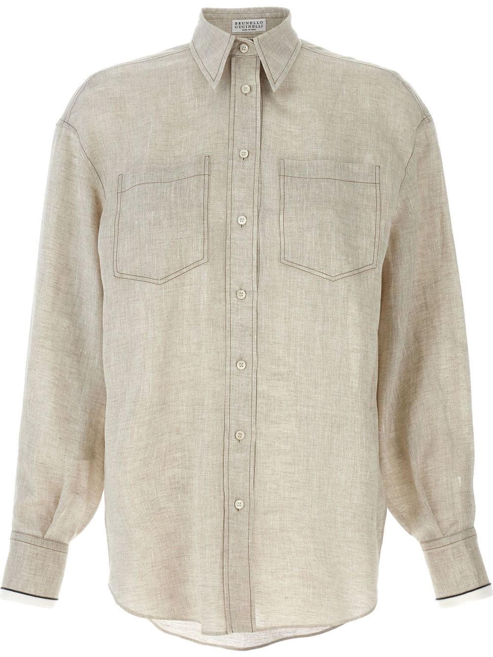 Brunello Cucinelli linen shirt Brunello Cucinelli