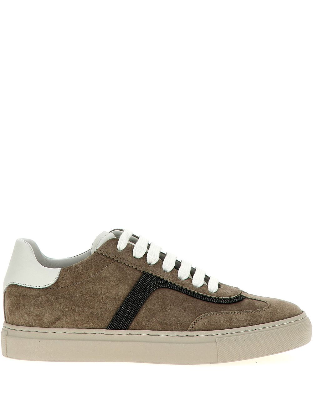 Brunello Cucinelli Monili-embellished sneakers Brunello Cucinelli