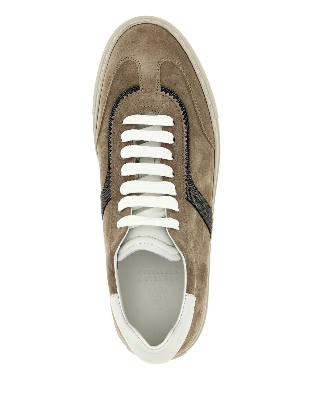 Brunello Cucinelli Monili-embellished sneakers Brunello Cucinelli