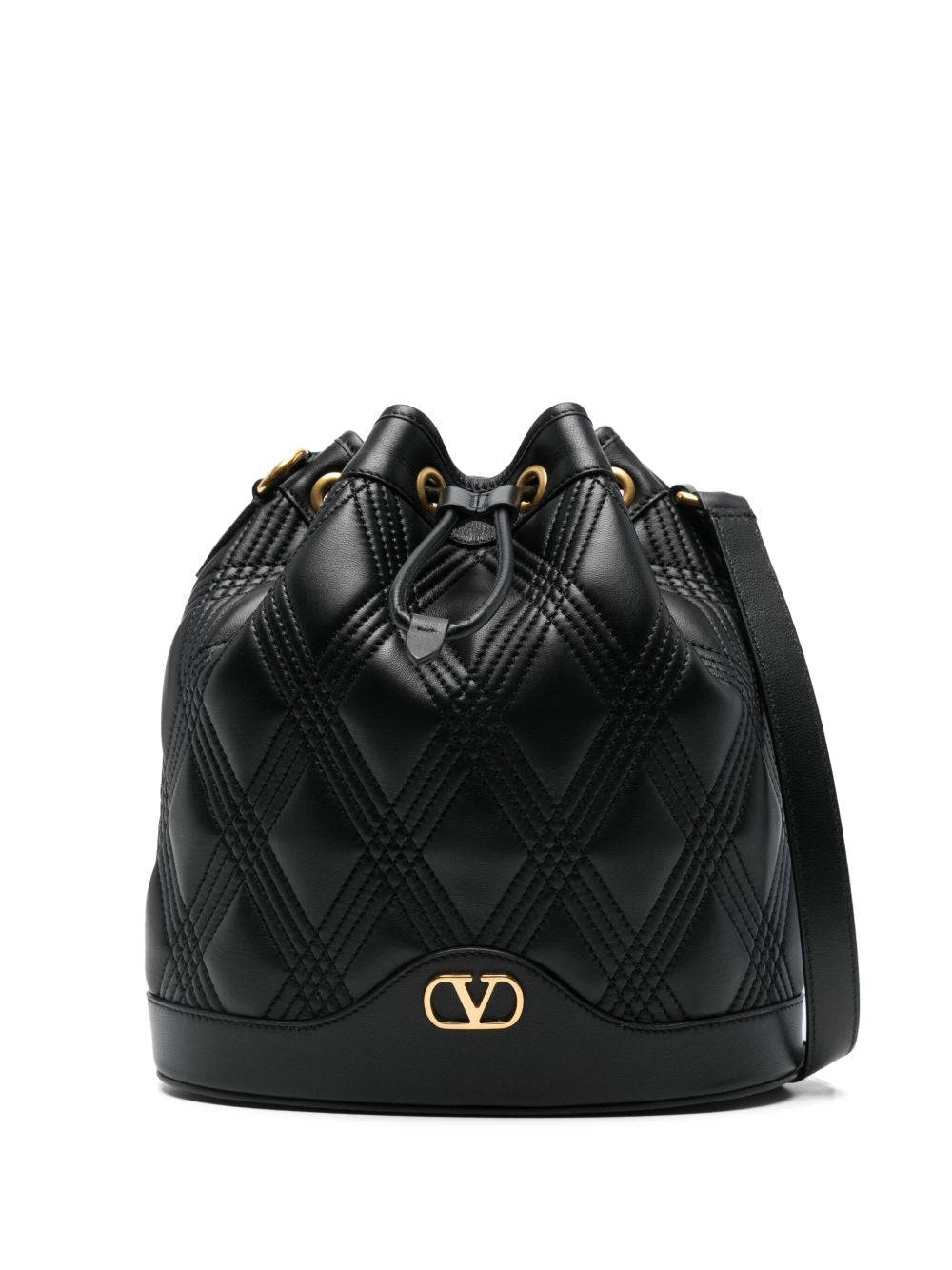 Valentino Garavani Quiltie 67 leather bucket bag Valentino Garavani