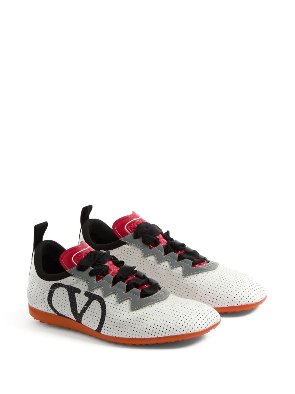Valentino Garavani Chromathon Sneaker in Perforated Nappa Leather Valentino Garavani