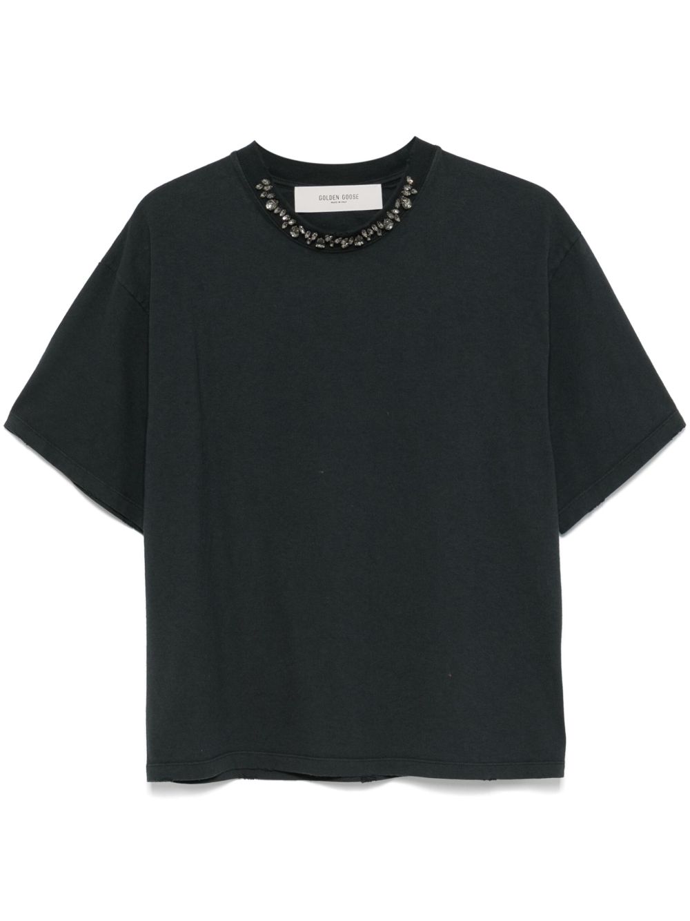 Golden Goose T-shirt with crystals Golden Goose