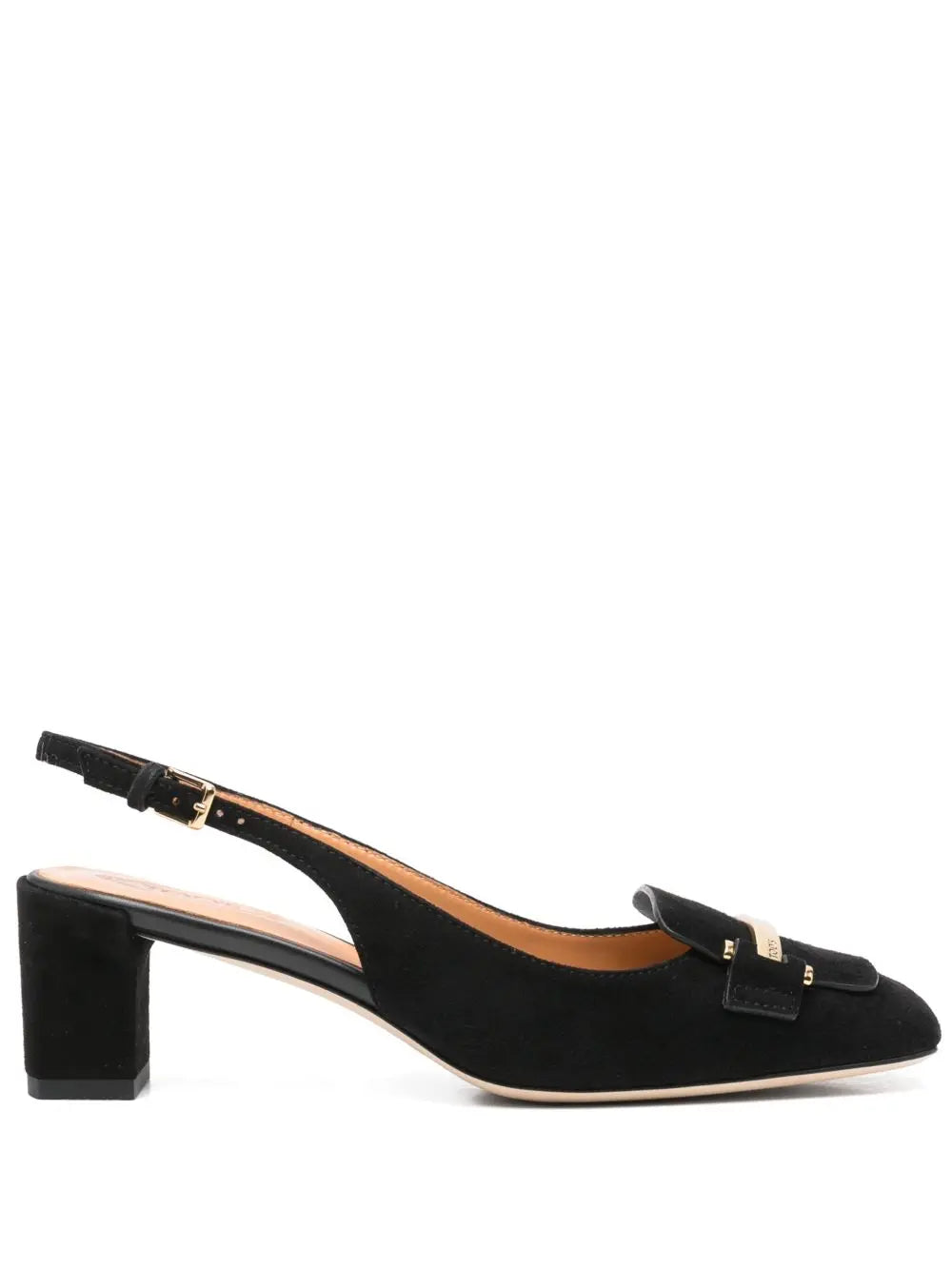 Tod's 50mm Suede Pumps with Back Strap Tod'S