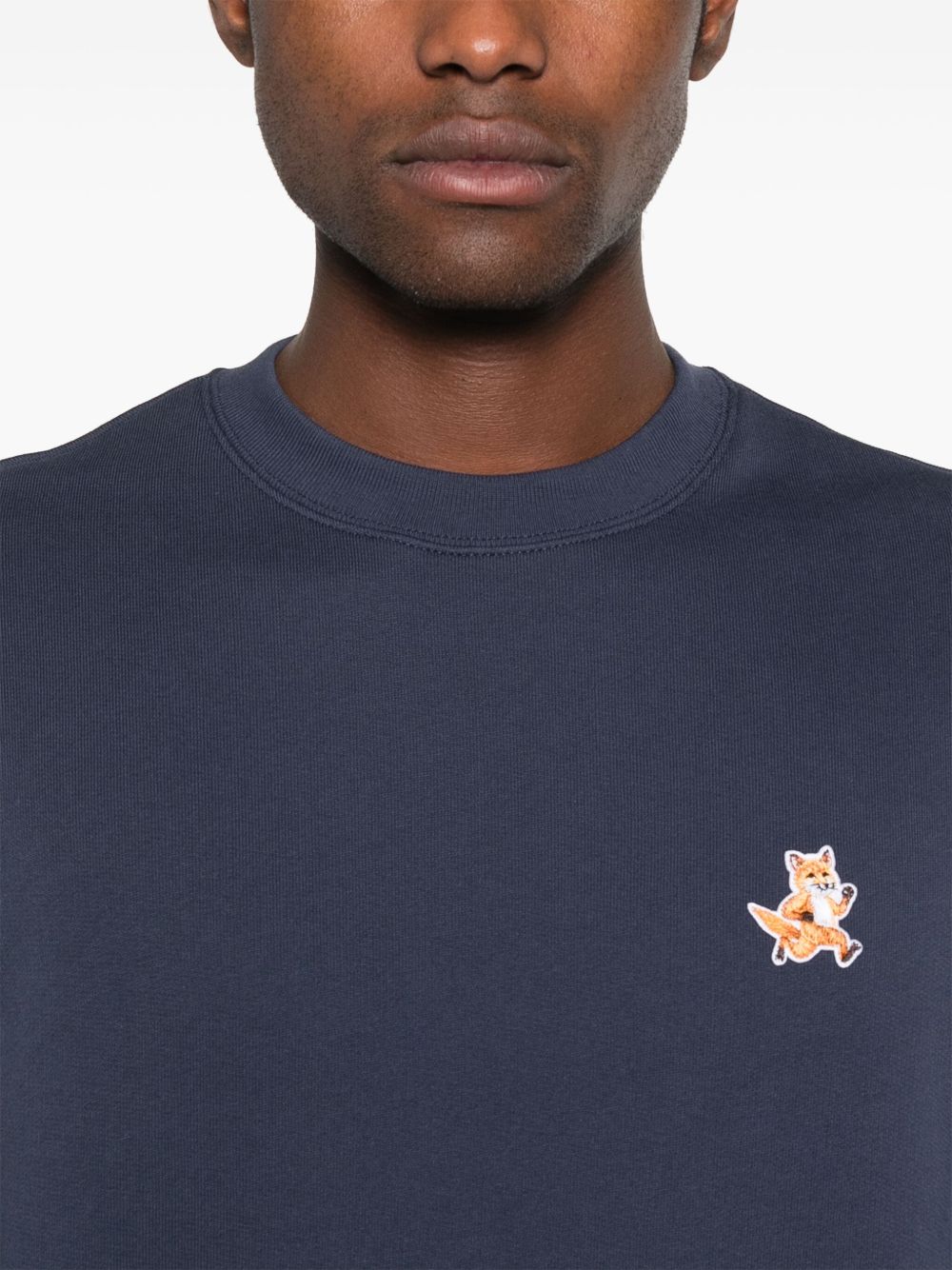 Maison Kitsuné Maison Kitsune fox-motif cotton sweatshirt Maison Kitsuné 