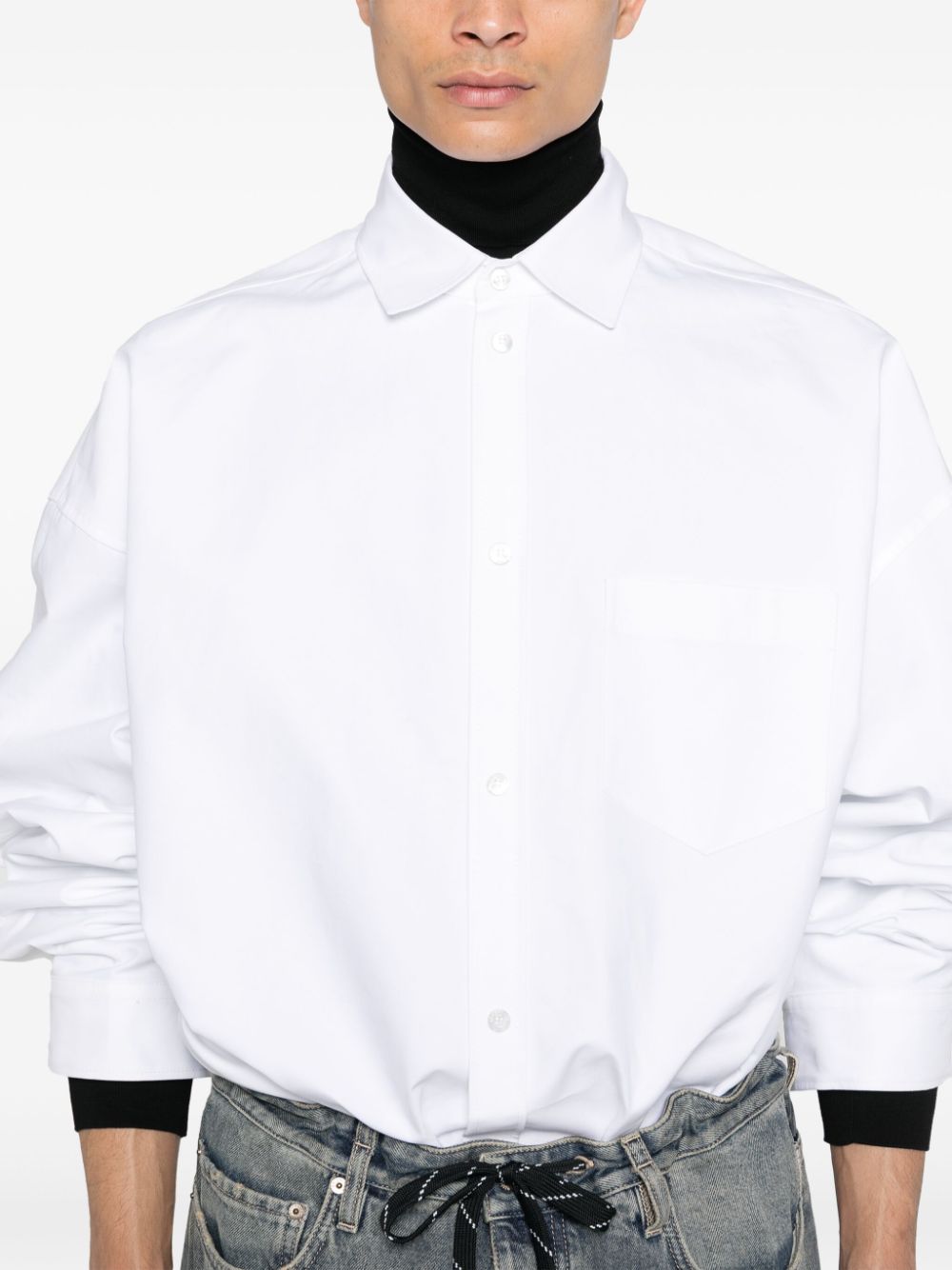 Balenciaga Shirts White Balenciaga