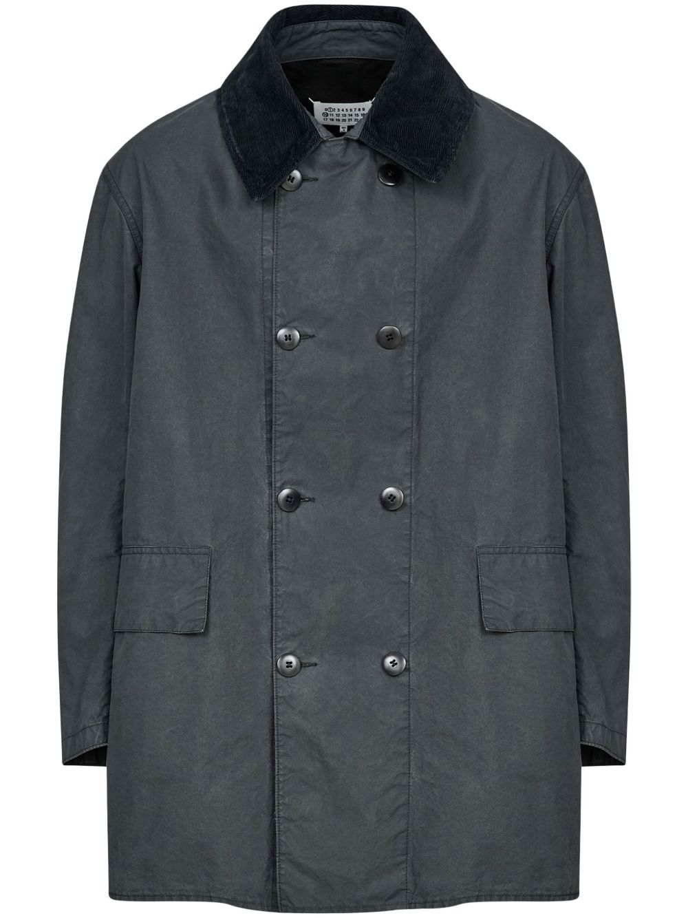 Maison Margiela Double Breasted Cotton Jacket Maison Margiela