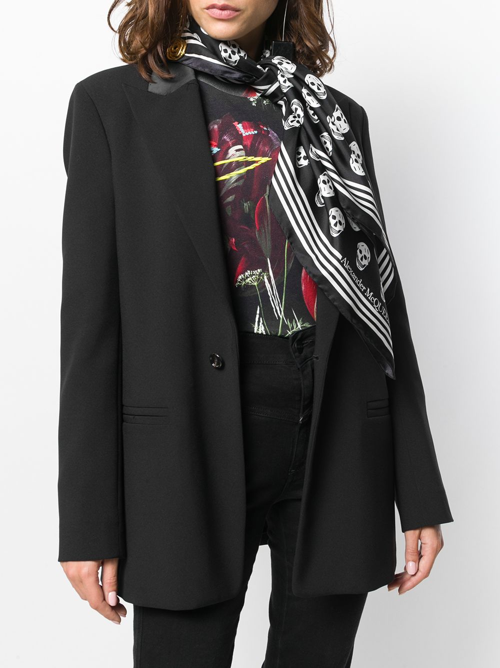Alexander McQueen Skull silk scarf Alexander Mcqueen
