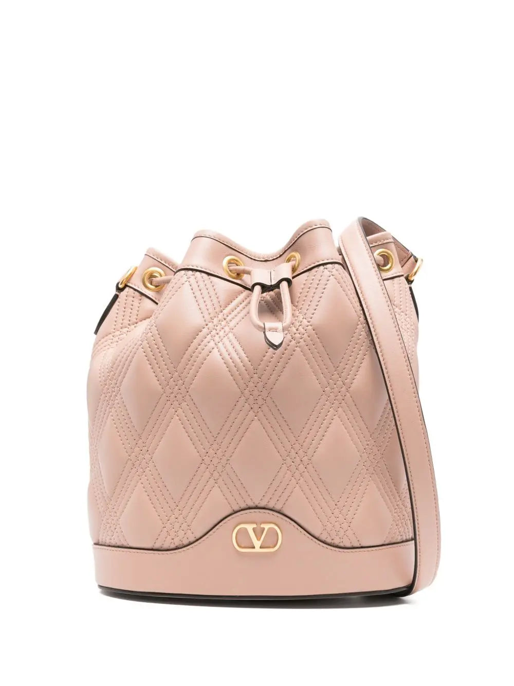 Valentino Garavani Quiltie 67 leather bucket bag Valentino Garavani