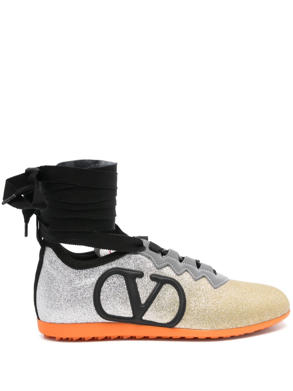 Valentino Garavani Chromathon Sneaker in Perforated Nappa Leather Valentino Garavani