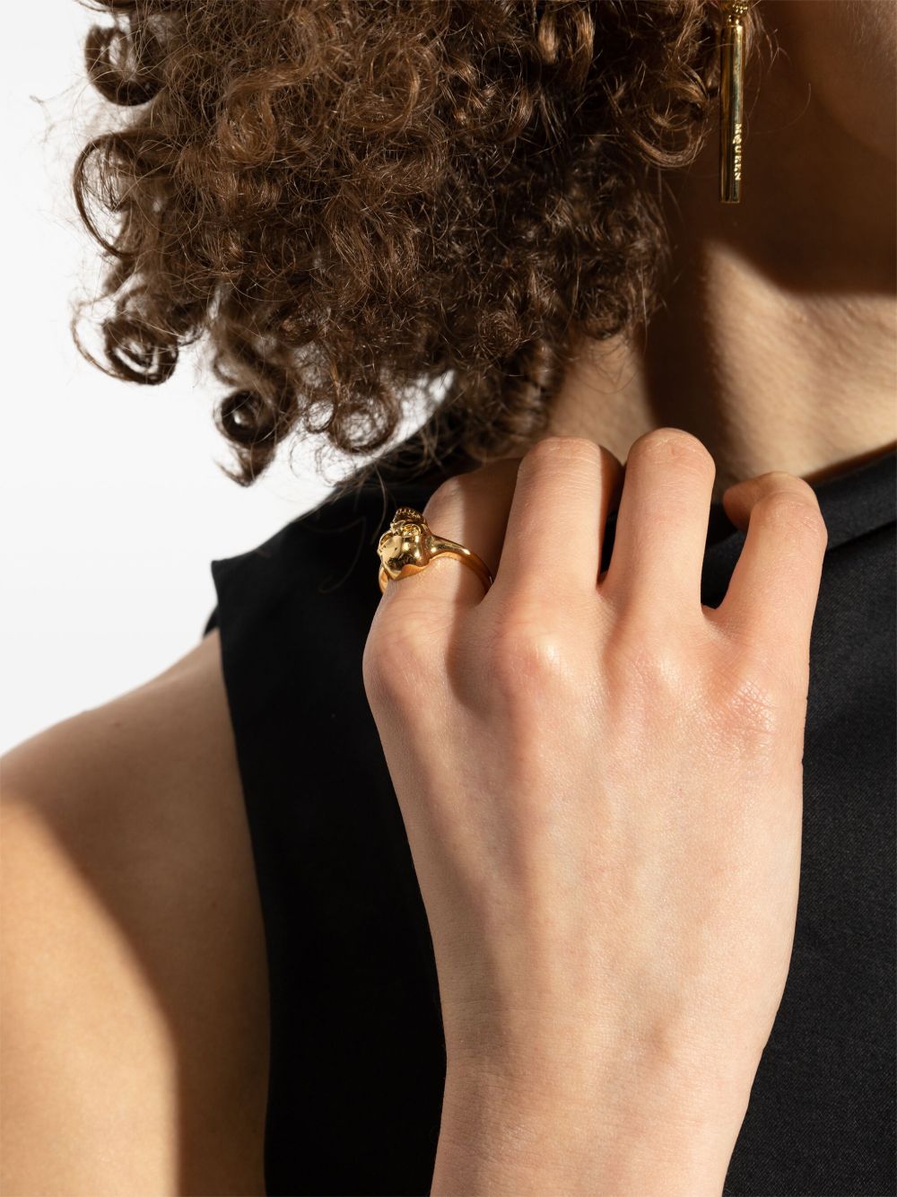 Alexander McQueen Skull ring Alexander Mcqueen
