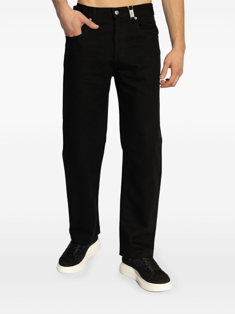 Alexander McQueen Jeans Black Alexander Mcqueen