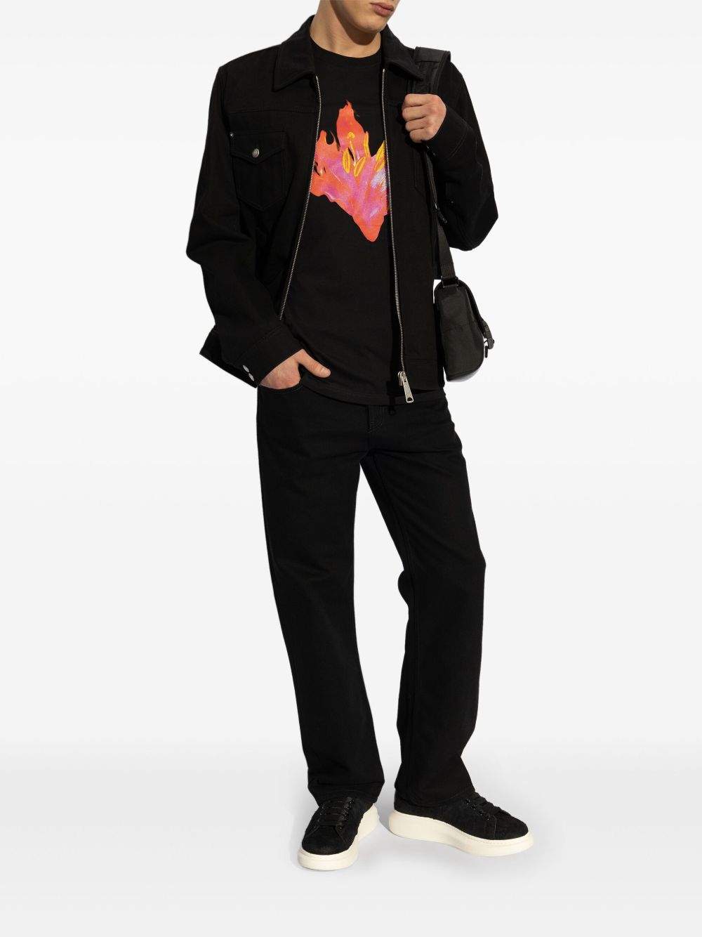 Alexander McQueen Jeans Black Alexander Mcqueen