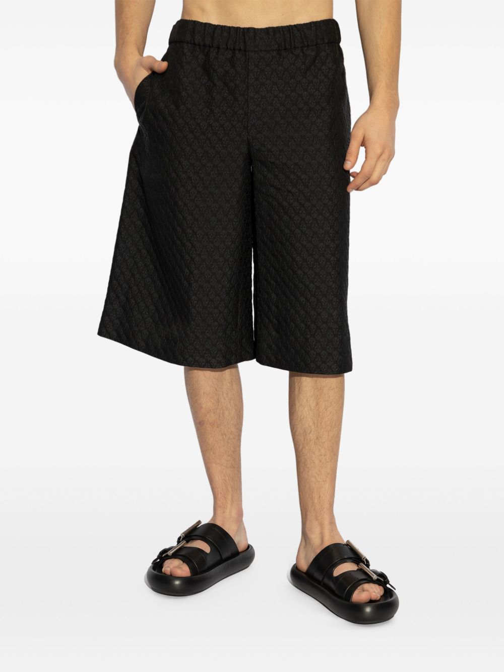 Alexander McQueen Shorts Black Alexander Mcqueen