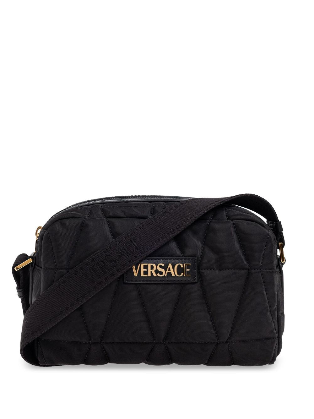 Versace shoulder bag with applied logo Versace