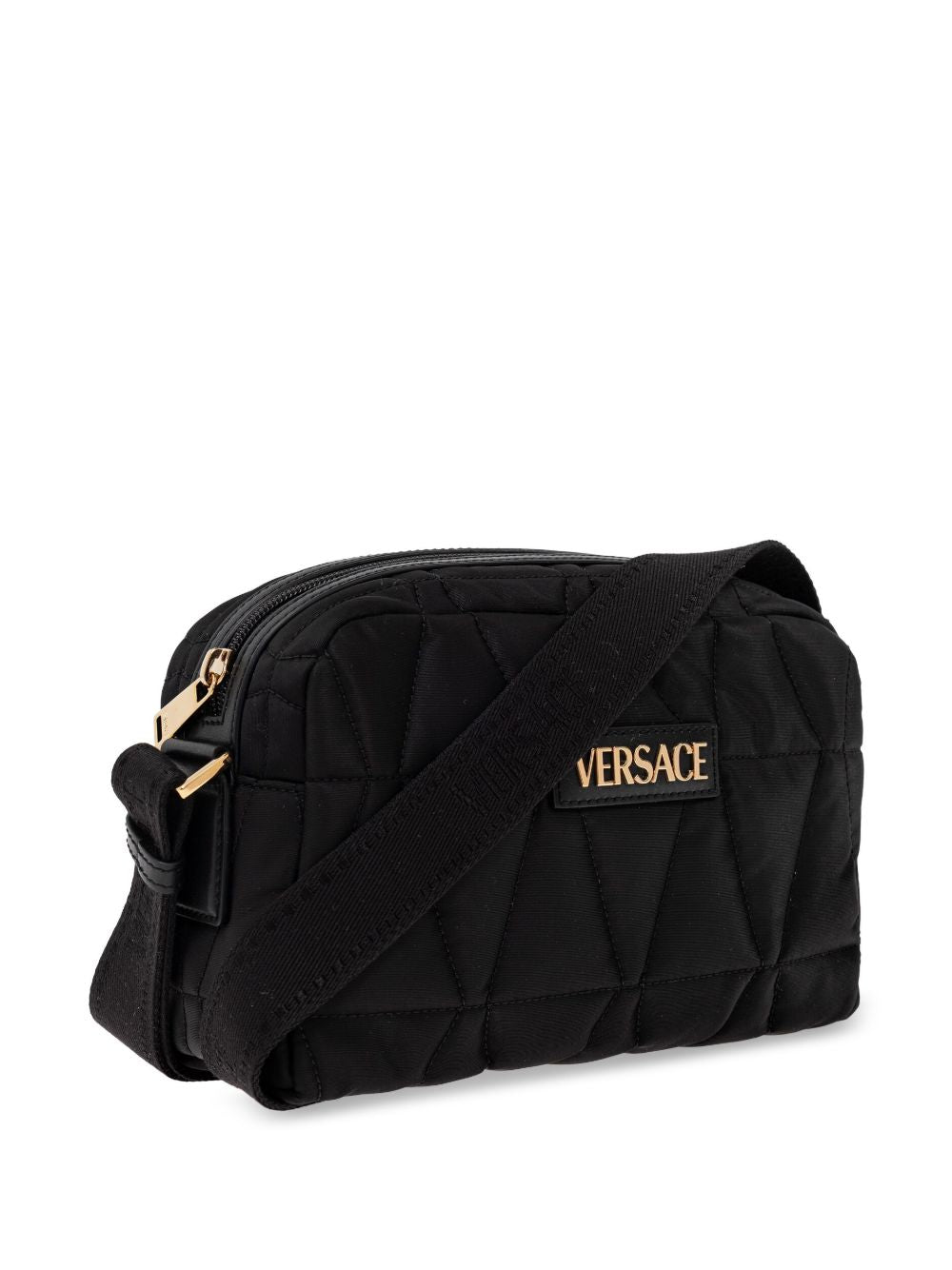 Versace shoulder bag with applied logo Versace