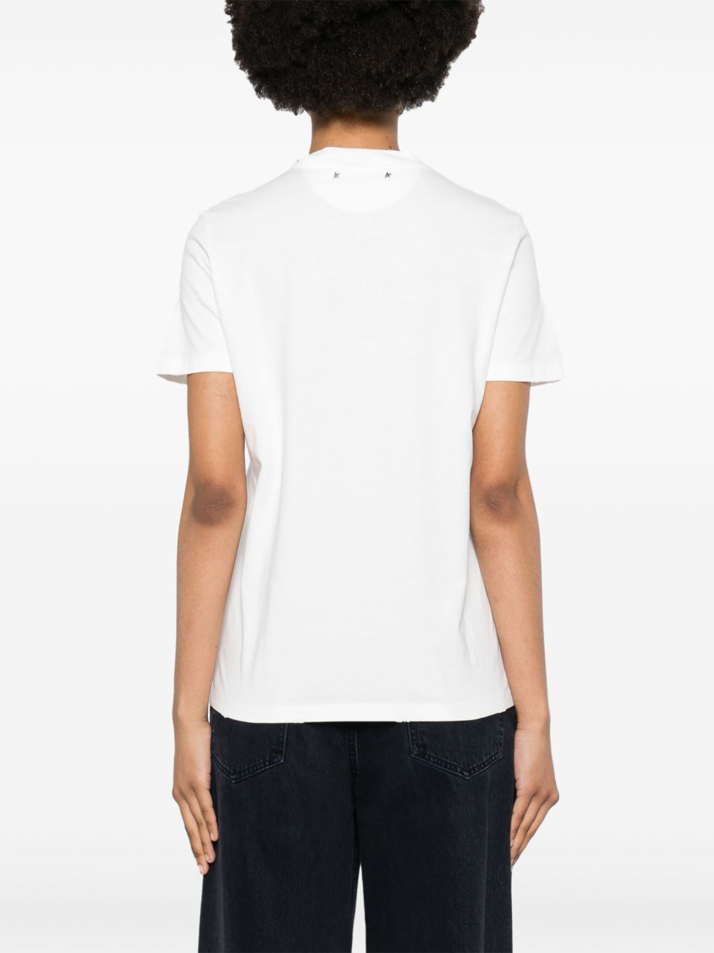 Golden Goose rhinestone-embellished Cotton T-shirt Golden Goose