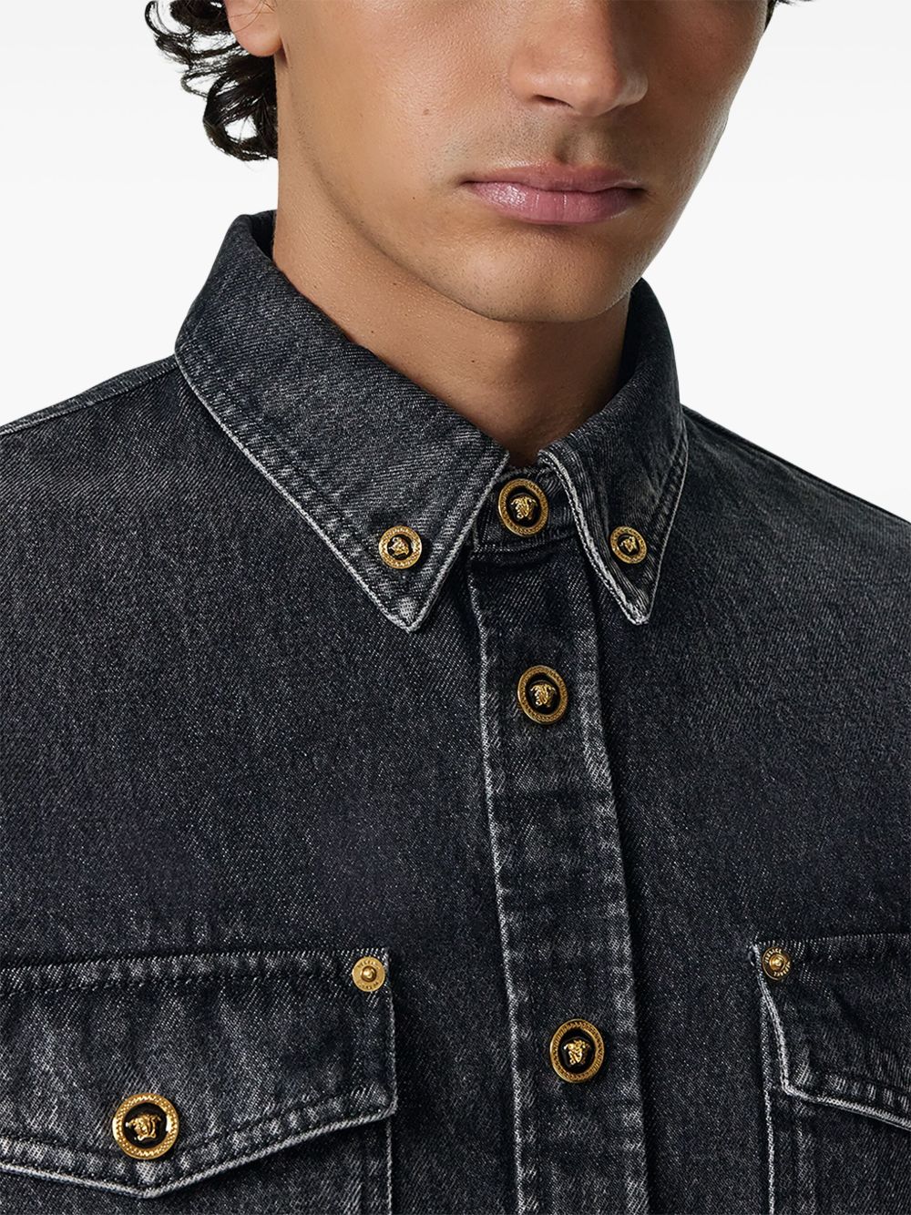 Versace denim shirt Versace