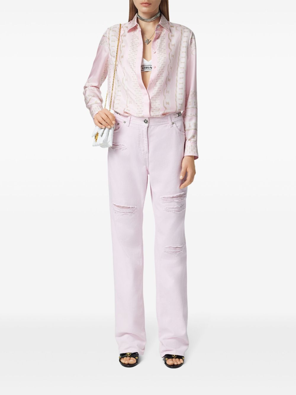 Versace Treasure Scarf Shirt Versace 