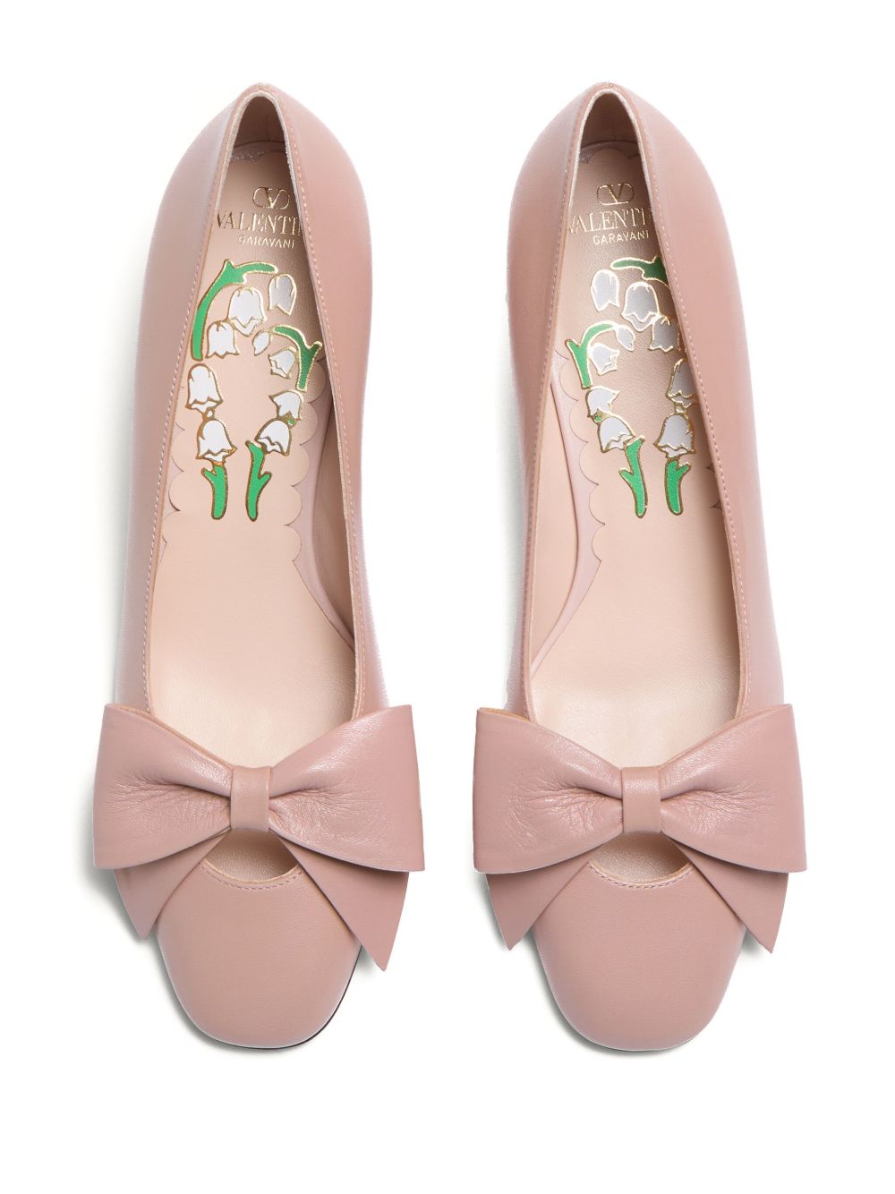 Valentino Garavani Bowow Décolleté In Kid 45mm Valentino Garavani
