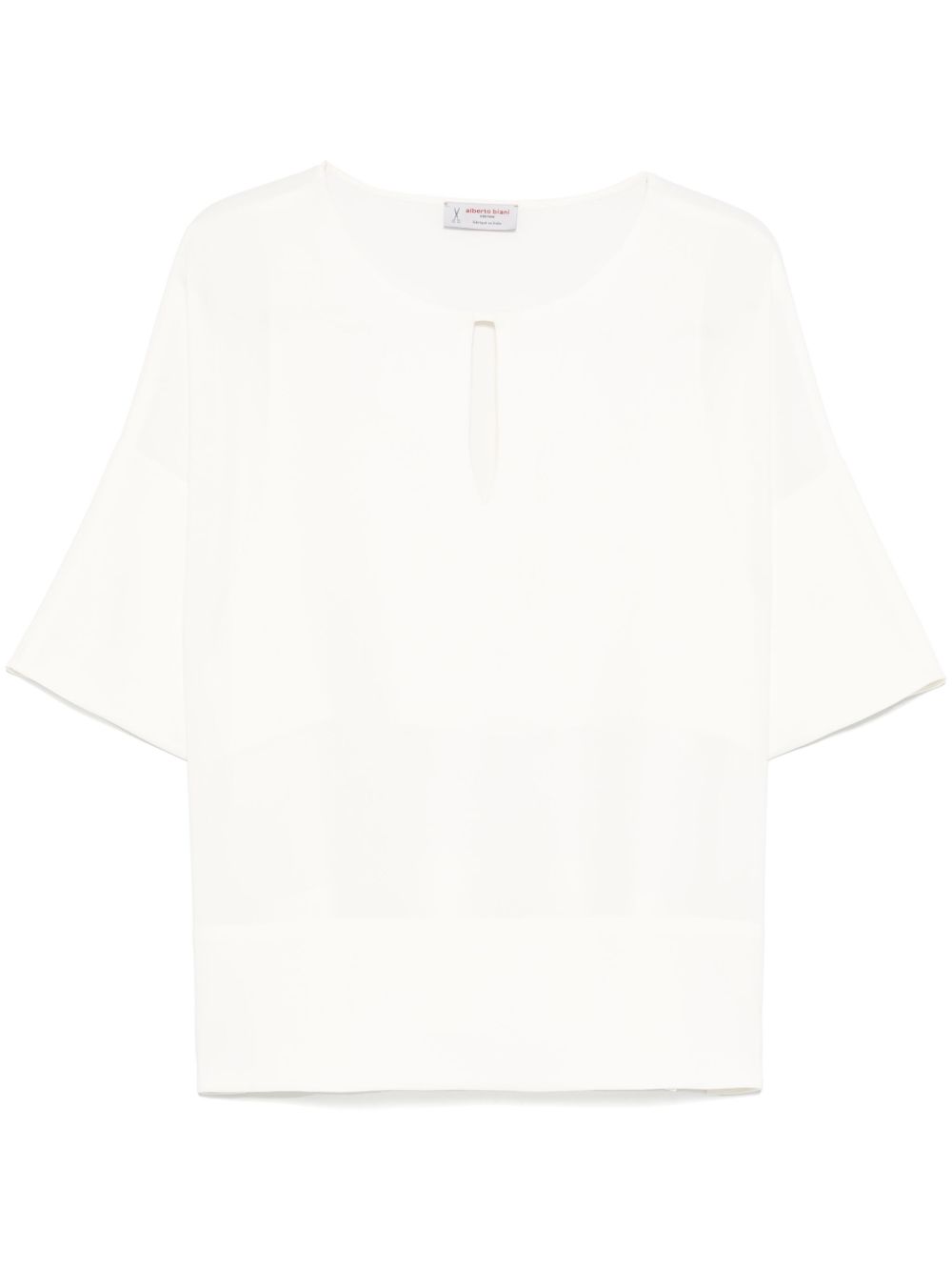 Alberto Biani Blouse with teardrop opening Alberto Biani
