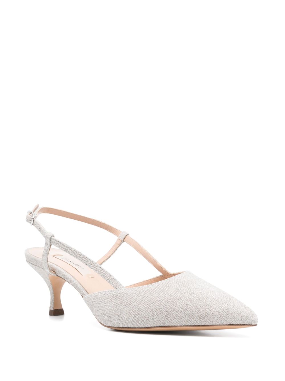 Casadei With Heel Silver Casadei