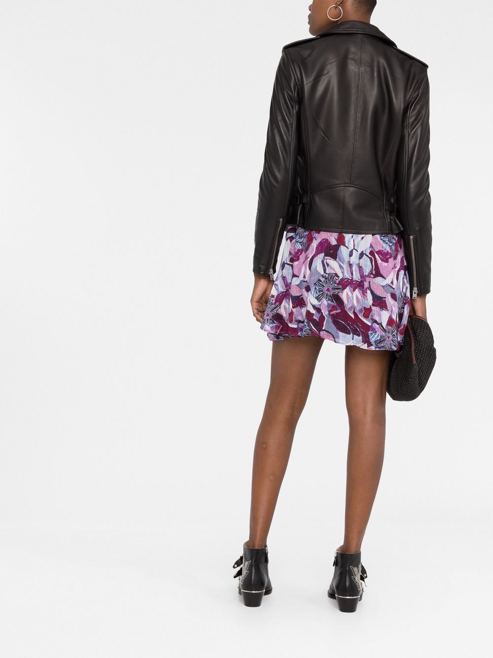 Iro Biker jacket with peak lapels Iro