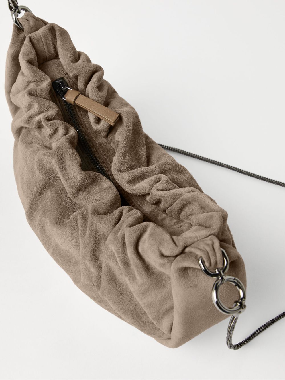 Brunello Cucinelli Suede Brioche Hobo bag Brunello Cucinelli