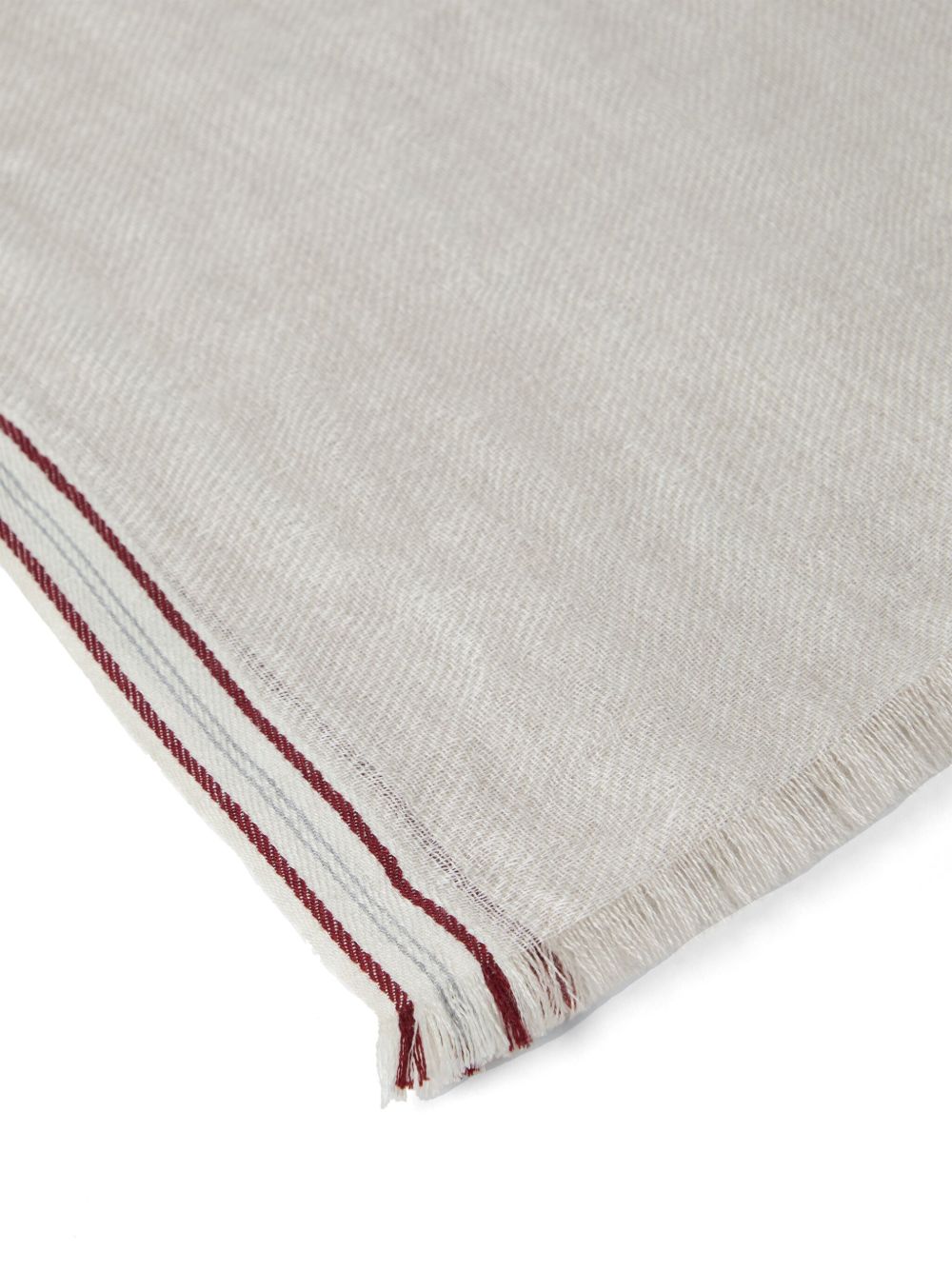 Brunello Cucinelli fringed scarf Brunello Cucinelli