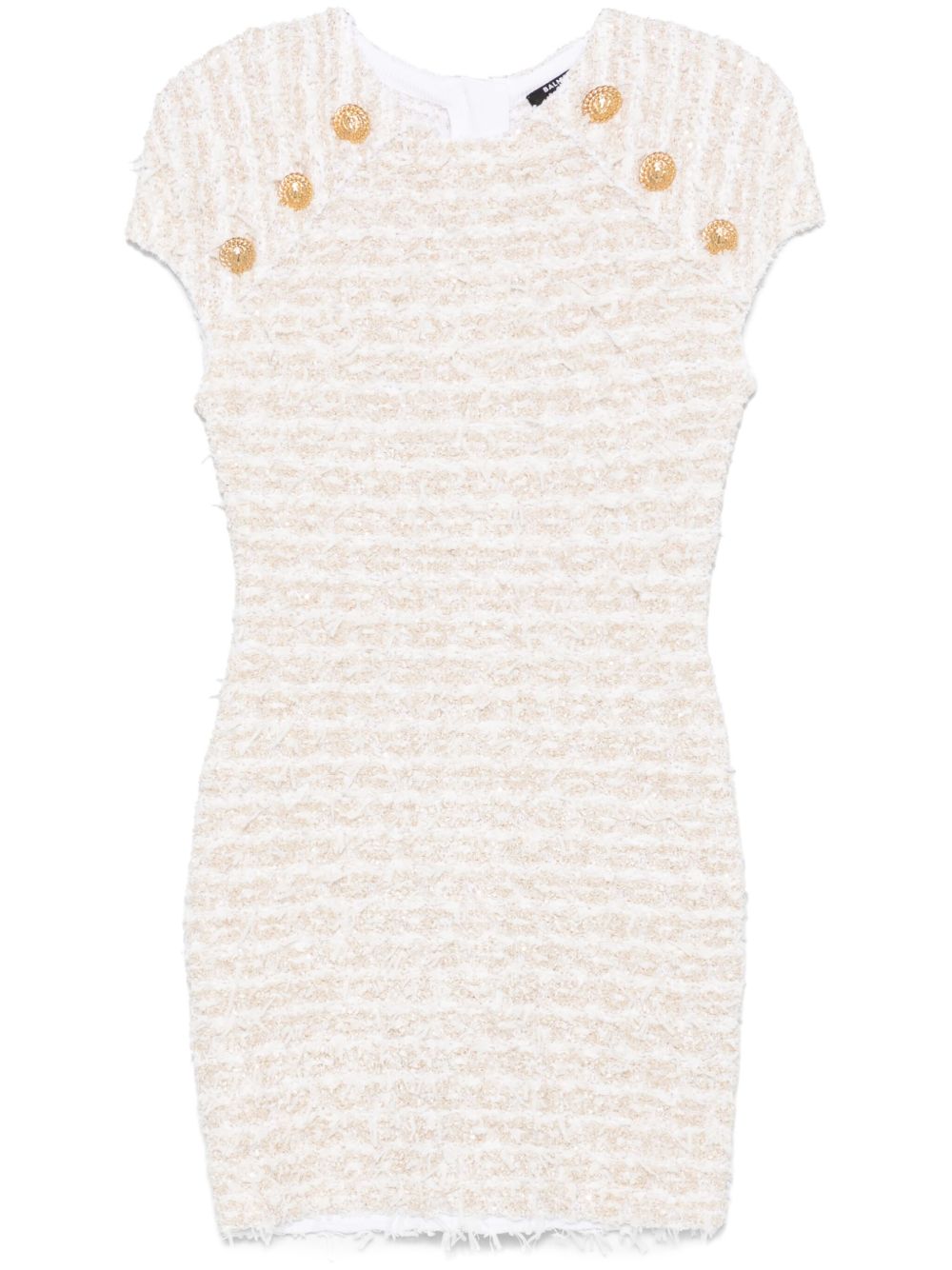 Balmain short tweed dress Balmain