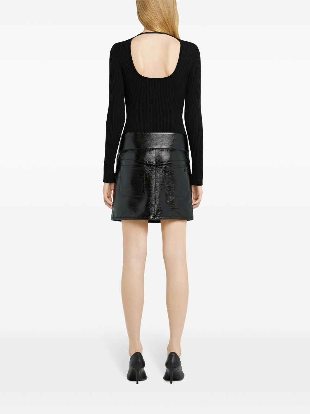 Courreges Pre Courrèges belted mini skirt Courreges Pre