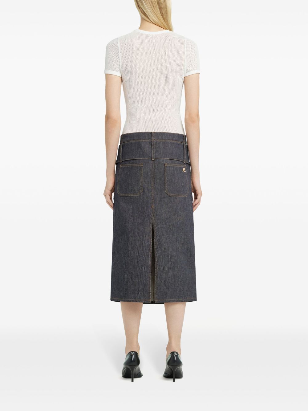 Courreges Pre Courrèges Mesh T-shirt Courreges Pre 