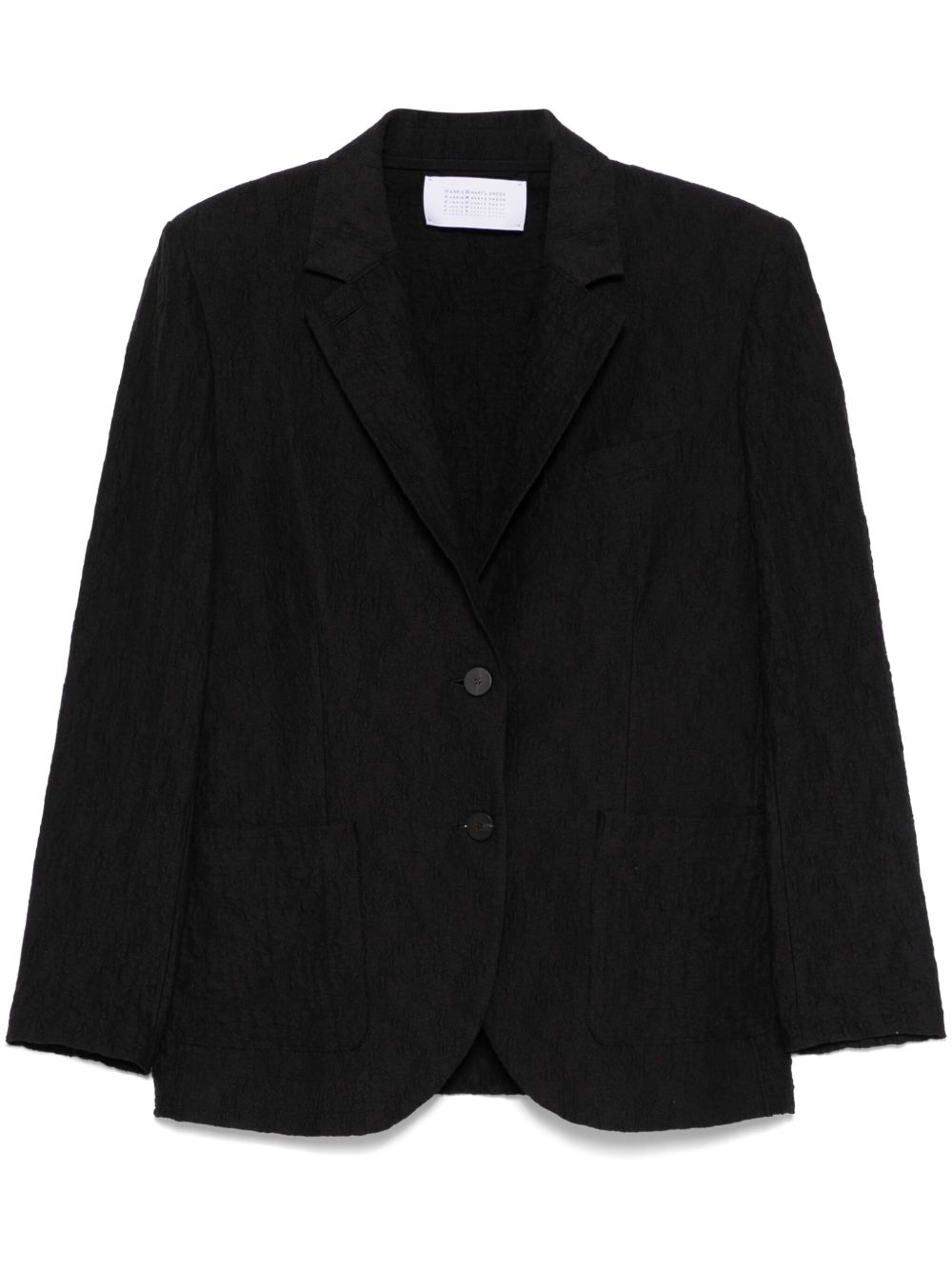 Harris Wharf London wrinkled blazer Harris Wharf London