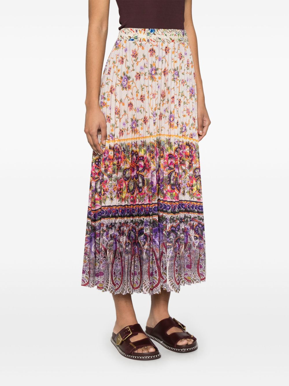 Pierre Louis Mascia ceto pleated design skirt Pierre Louis Mascia