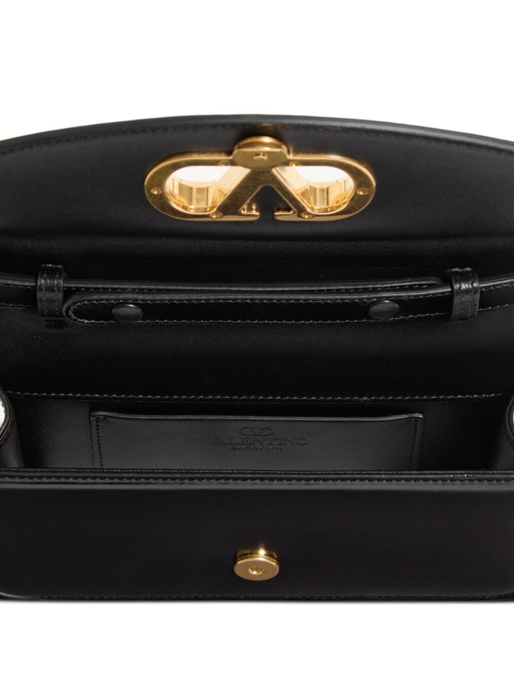 Valentino Garavani Vain small leather shoulder bag Valentino Garavani