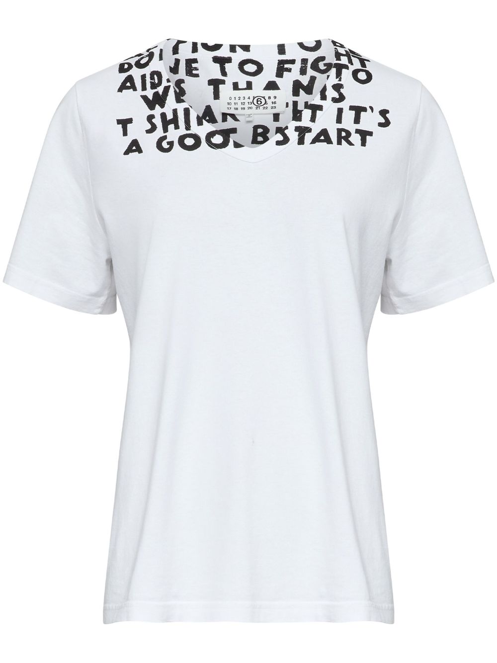 MM6 Maison Margiela T-shirts and Polos White MM6 Maison Margiela
