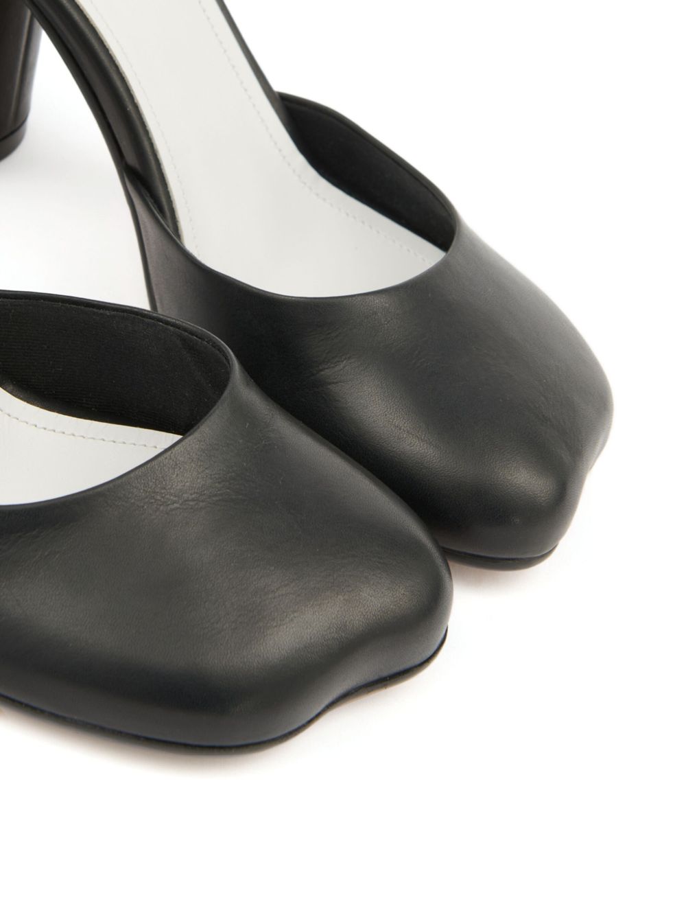 MM6 Maison Margiela With Heel Black MM6 Maison Margiela