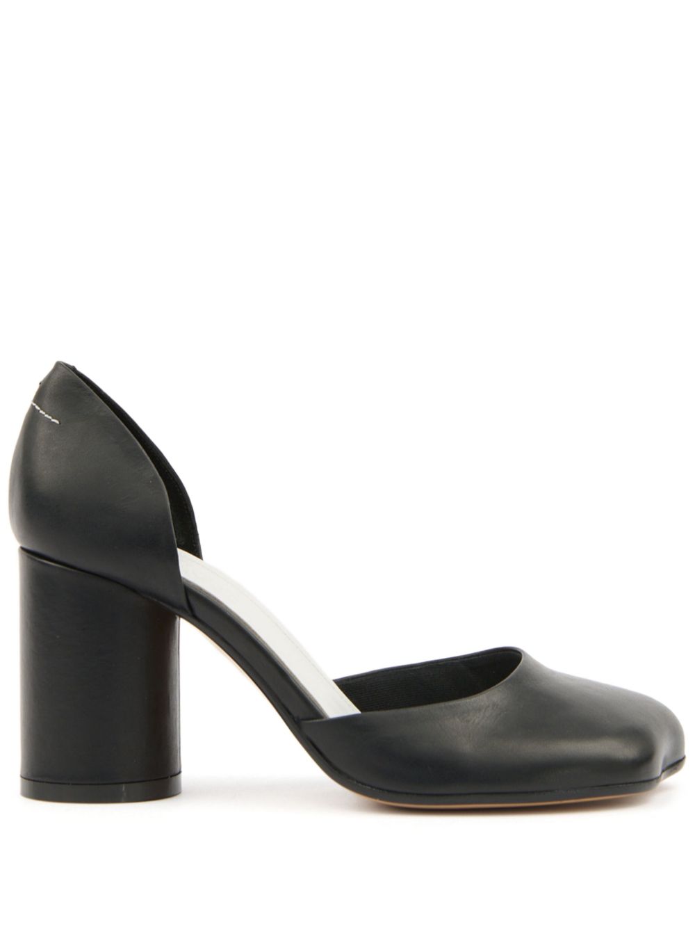 MM6 Maison Margiela With Heel Black MM6 Maison Margiela