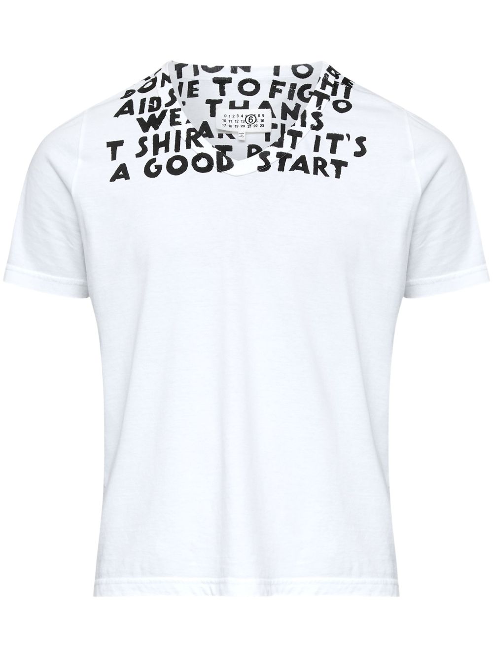 MM6 Maison Margiela T-shirts and Polos White MM6 Maison Margiela