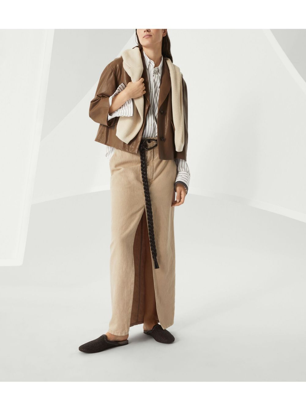 Brunello Cucinelli Shirts White Brunello Cucinelli