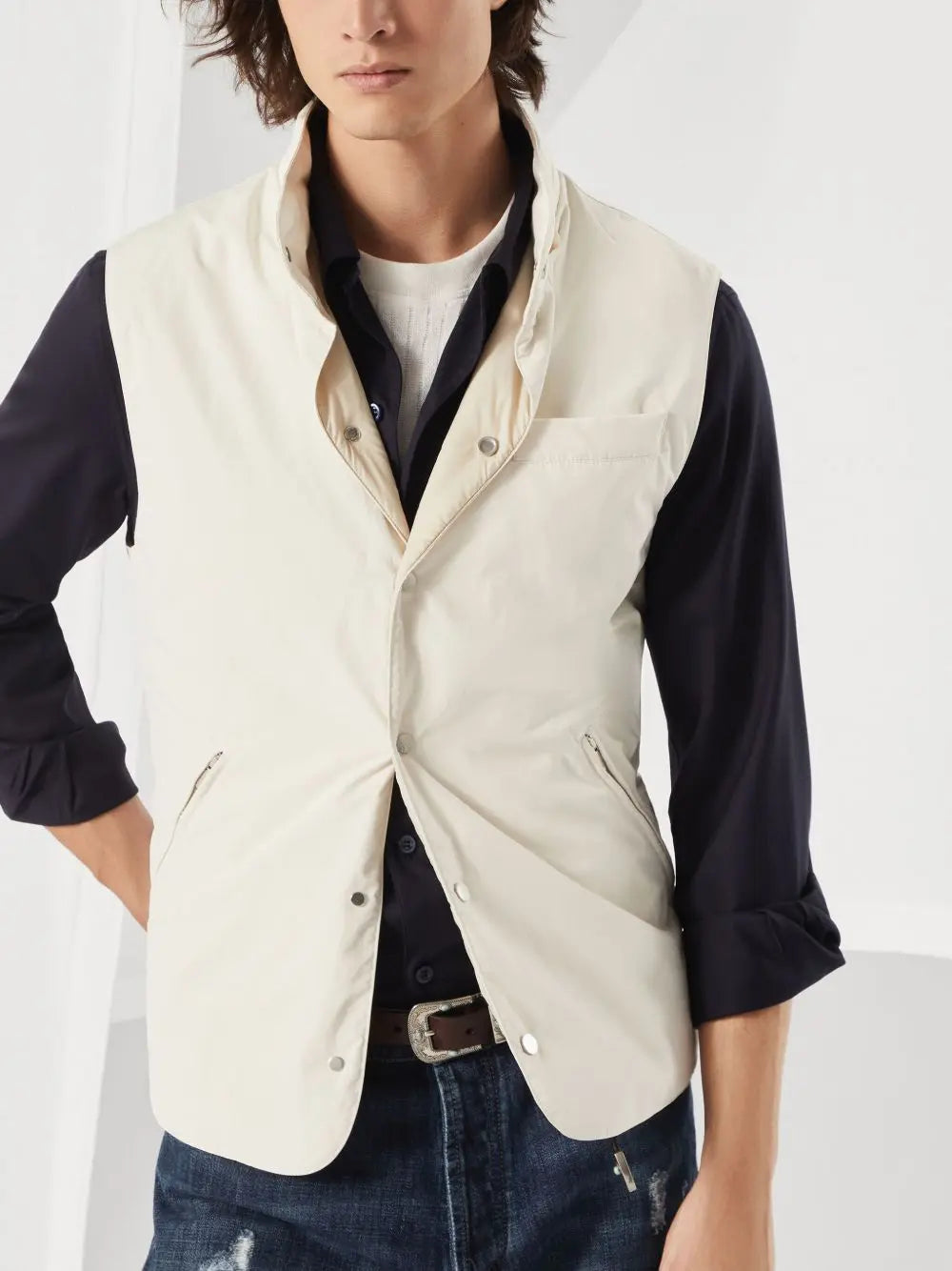 Brunello Cucinelli Jackets White Brunello Cucinelli