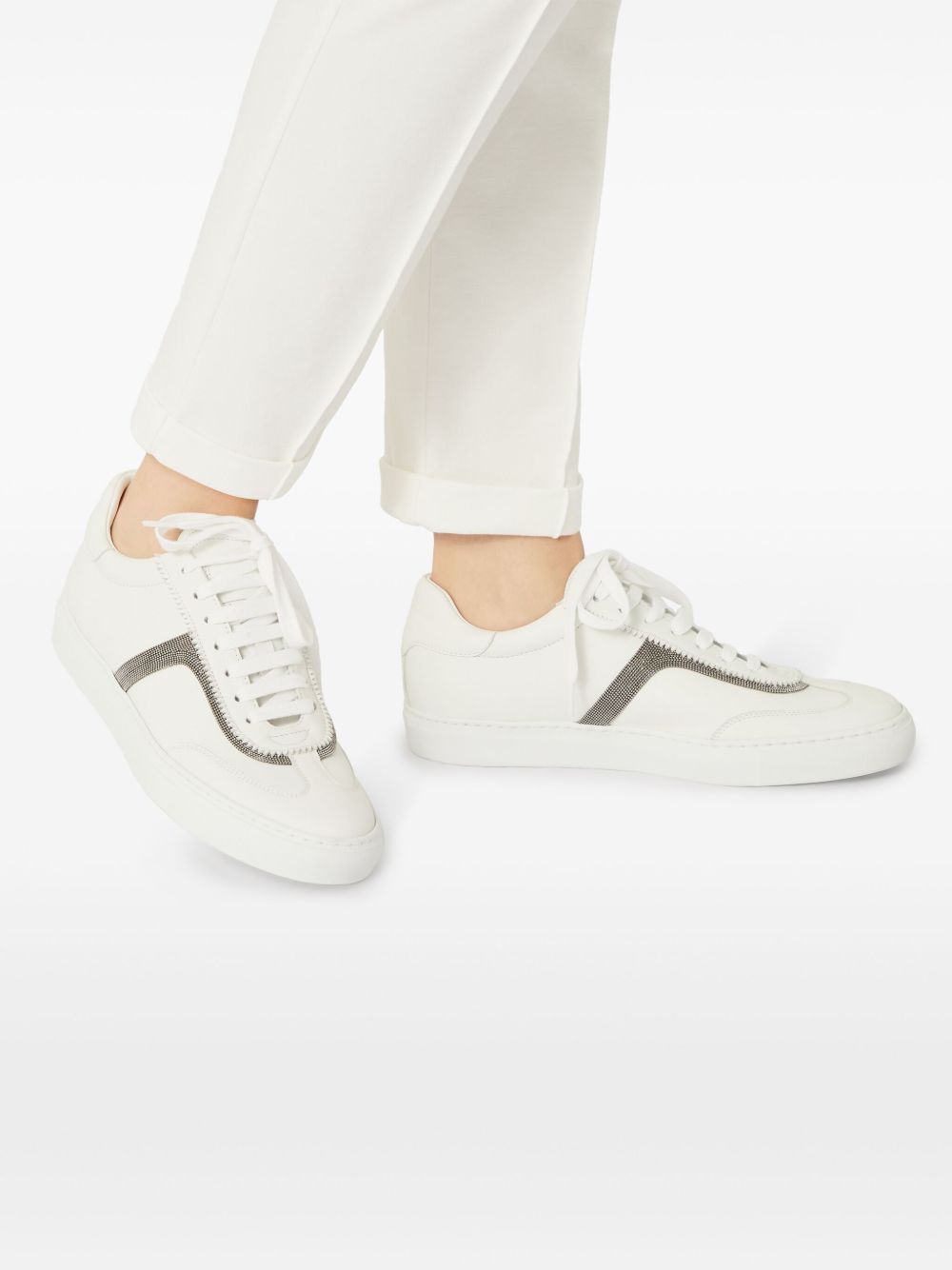 Brunello Cucinelli Calfskin sneakers Brunello Cucinelli
