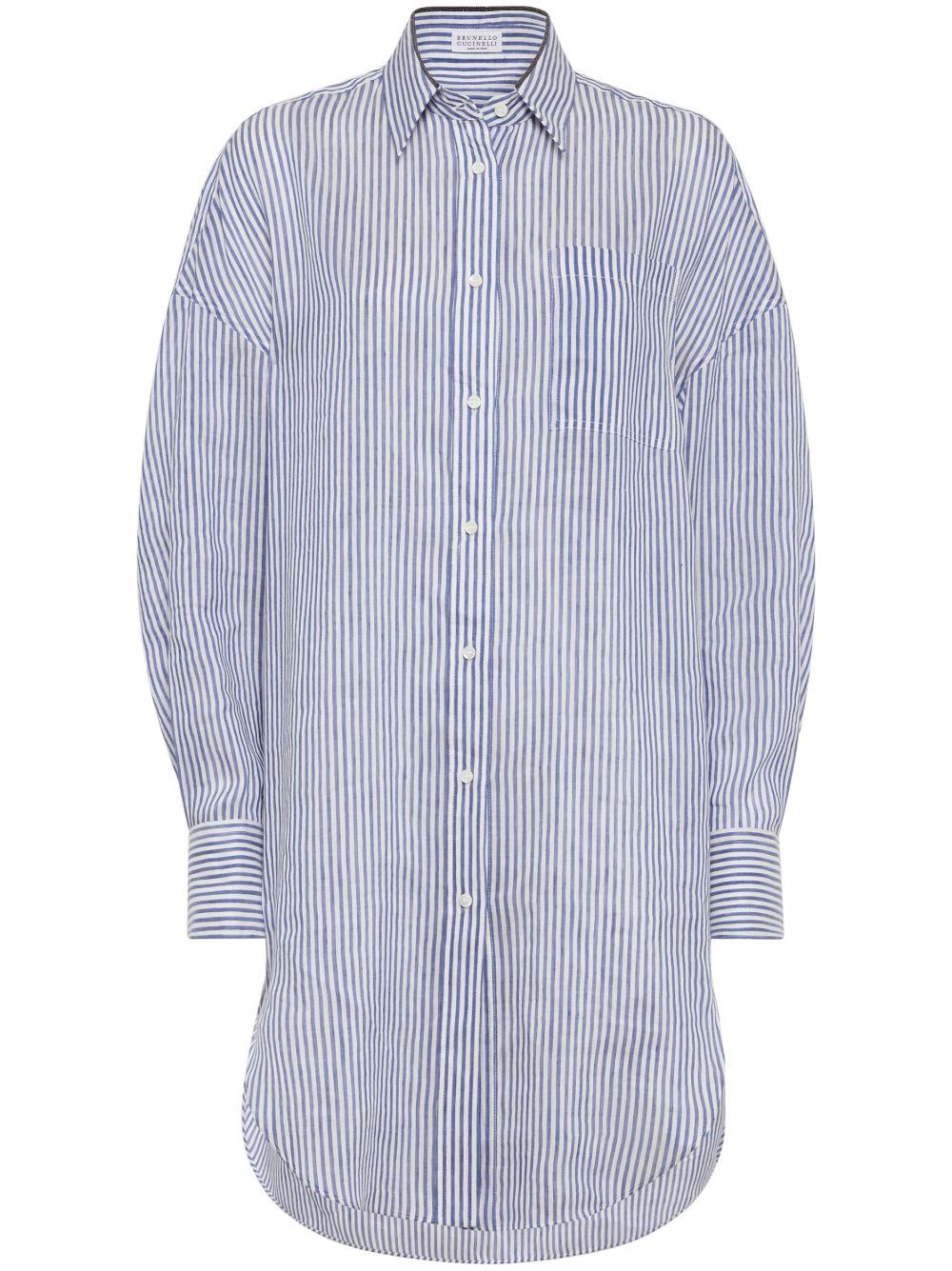 Brunello Cucinelli Shirts Clear Blue Brunello Cucinelli