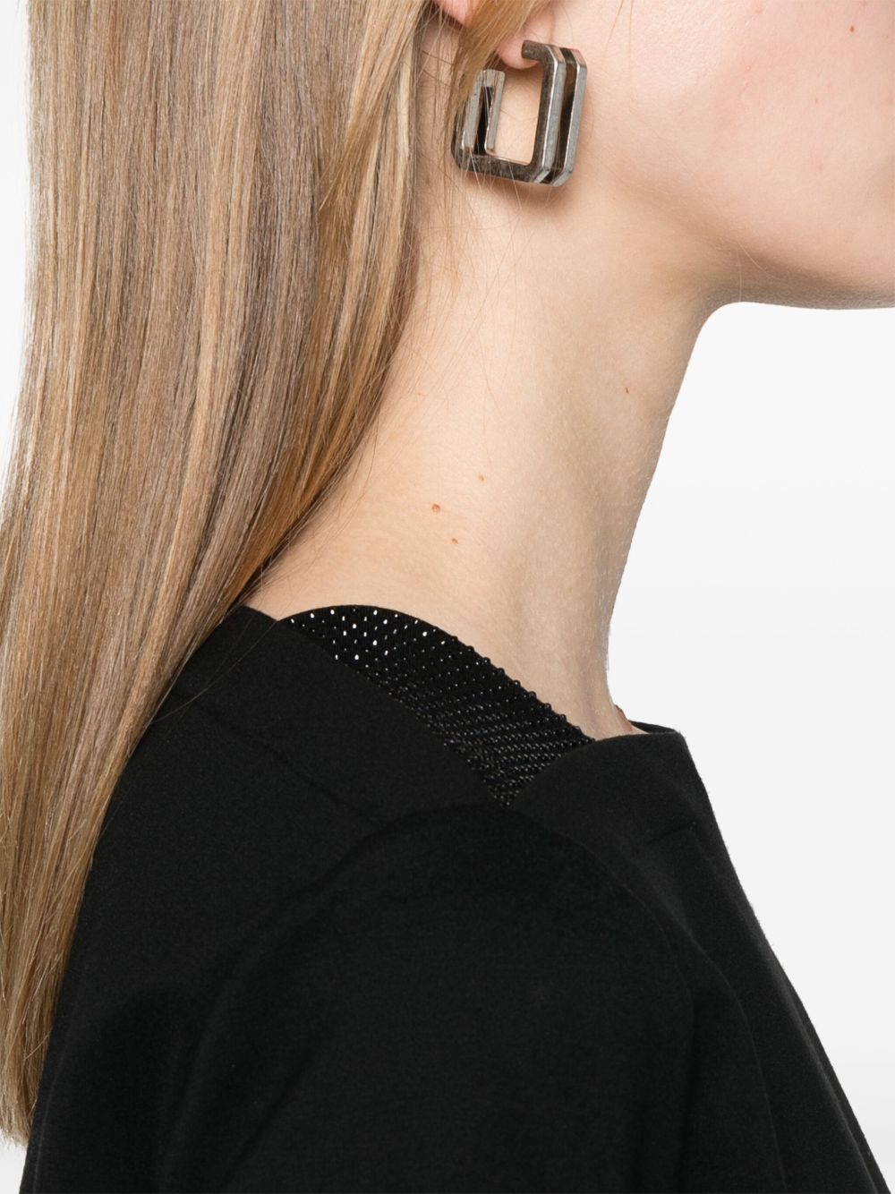 Emporio Armani crystal-embellished sweatshirt Emporio Armani
